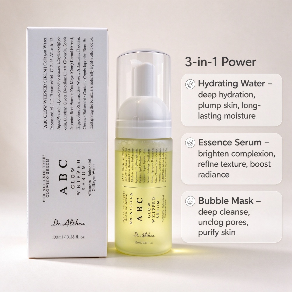 Skincare Glowing - アルテア博士 ABC グロウ ホイップド セラム ヴィーガン