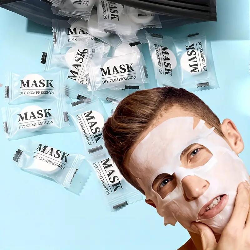 **100 個使い捨て圧縮フェイシャルマスクポータブル旅行用 - Face Mask Skincare のレビューと価格