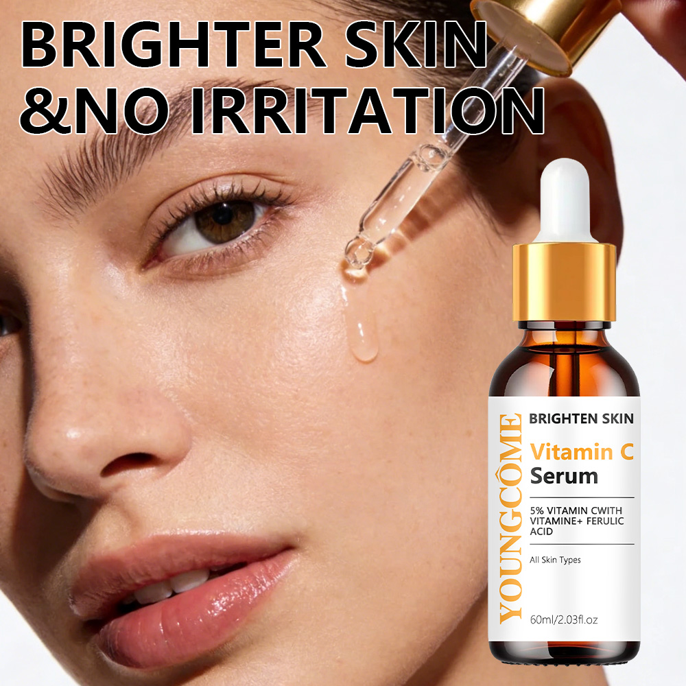 ビタミンC、ビタミンE、フェルラ酸配合の美容液。すべての肌タ - Vitamin C Serum のレビューと価格