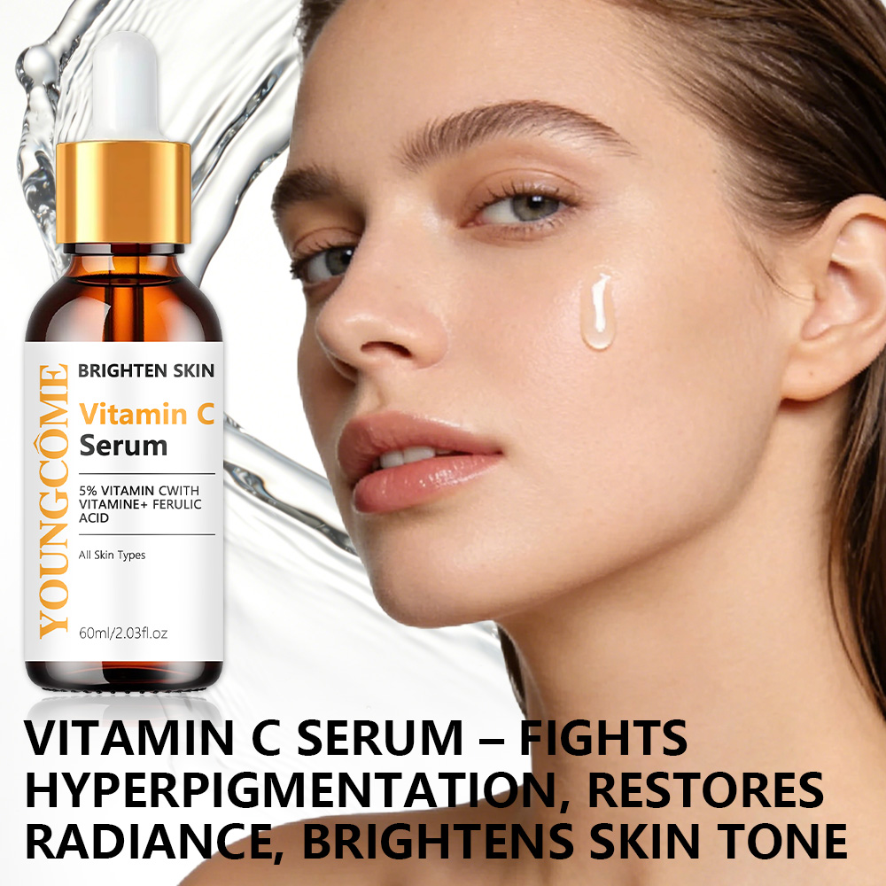 ビタミンC、ビタミンE、フェルラ酸配合の美容液。すべての肌タ - Vitamin C Serum のレビューと価格