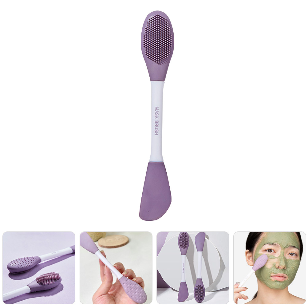 シリコン製マスクブラシ。両端にブラシが付いたフェイシャルツー - Cleanser Face のレビューと価格