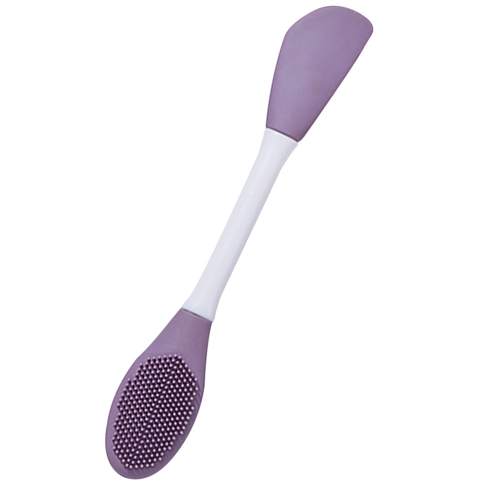 シリコン製マスクブラシ。両端にブラシが付いたフェイシャルツー - Cleanser Face のレビューと価格
