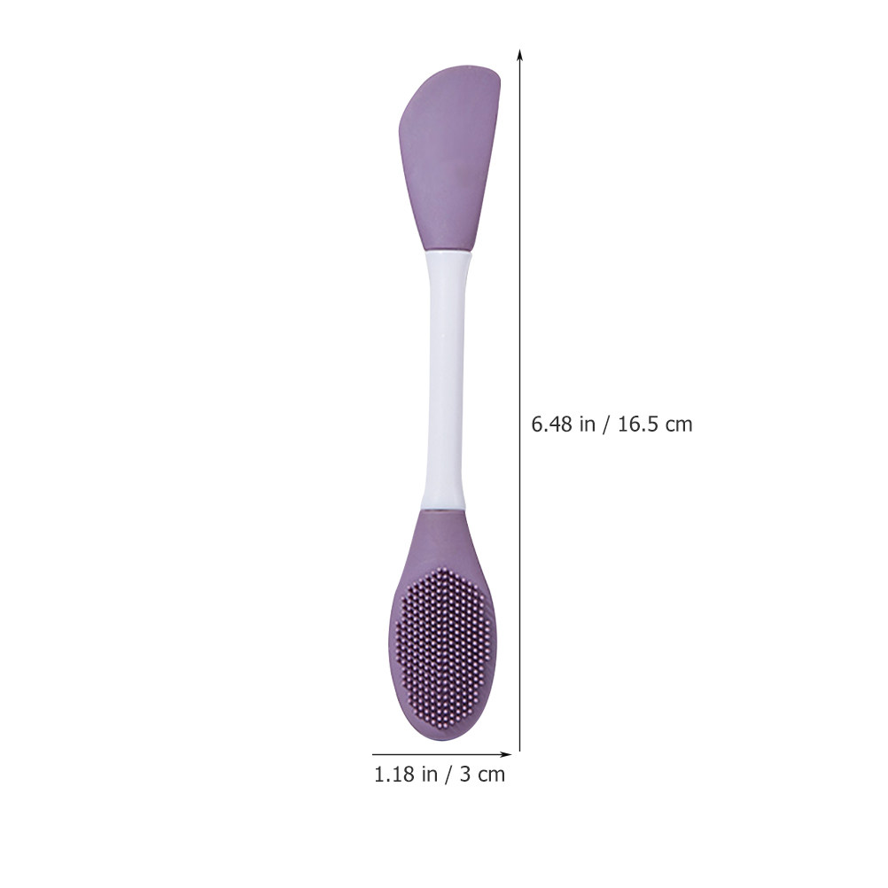 シリコン製マスクブラシ。両端にブラシが付いたフェイシャルツー - Cleanser Face のレビューと価格