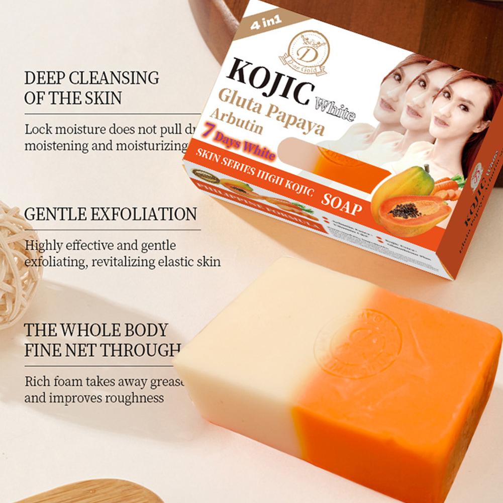 160g パパイヤ コジ酸 エッセンシャルオイル石鹸、ビタミ - Vitamin C Serum のレビューと価格