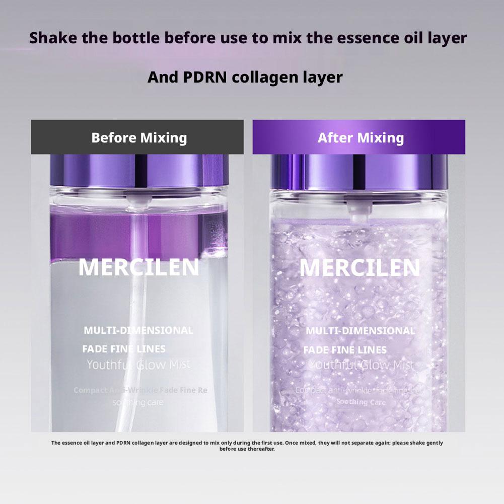 PDRN若々しい輝きミスト。保湿スプレーで肌を鎮静させ、引き - Skincare Glowing のレビューと価格