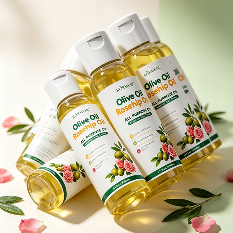 オリーブオイル、ローズヒップオイル配合の多目的オイル 100 - Face Oil Rosehip のレビューと価格
