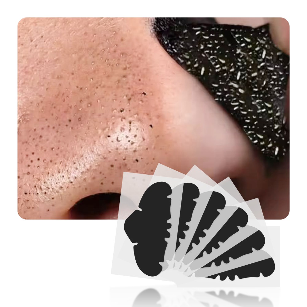 黒色ハイドロコロイド鼻ストリップ、黒ずみ除去、黒ずみ・白ニキ - Face Oil のレビューと価格