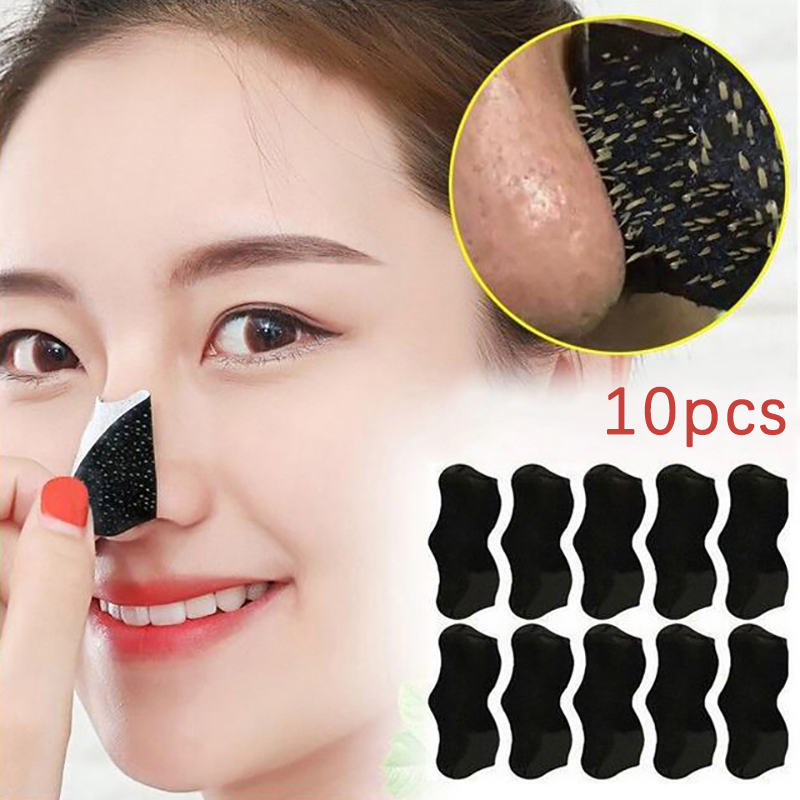 10枚入り 男女兼用 黒ずみ除去マスク 鼻パック 毛穴ケア  - Face Mask Skincare のレビューと価格